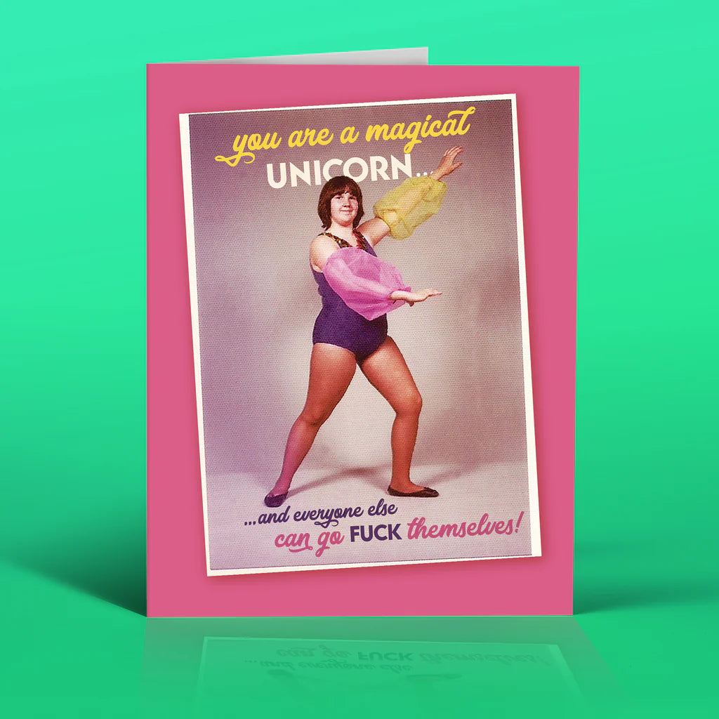 CARD - MAGICAL UNICORN