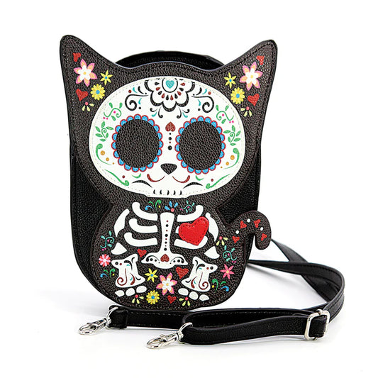 SKELETON CAT CROSSBODY