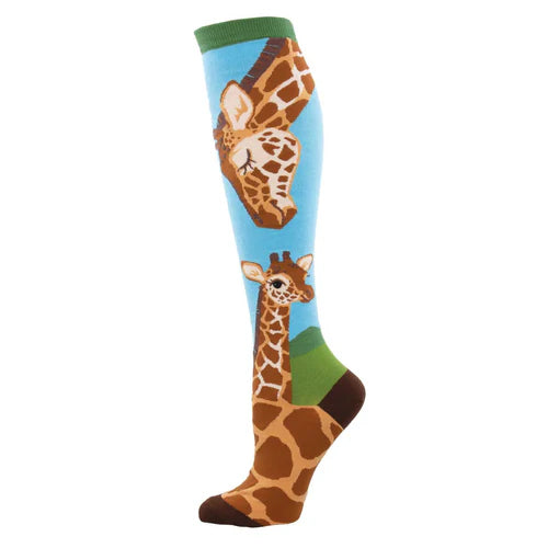 KNEE HI - GIRAFFES
