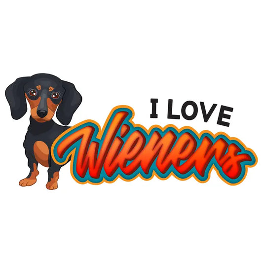 STICKER - I LOVE MY WEINER